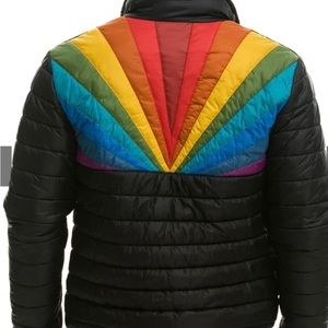 AVIATOR NATION MENS/UNISEX BLACK 🌈
SUNBURST JACKET LARGE…SOLD OUT NWT